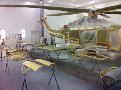 Helicopter Painting 101 | helicoptermaintenancemagazine.com